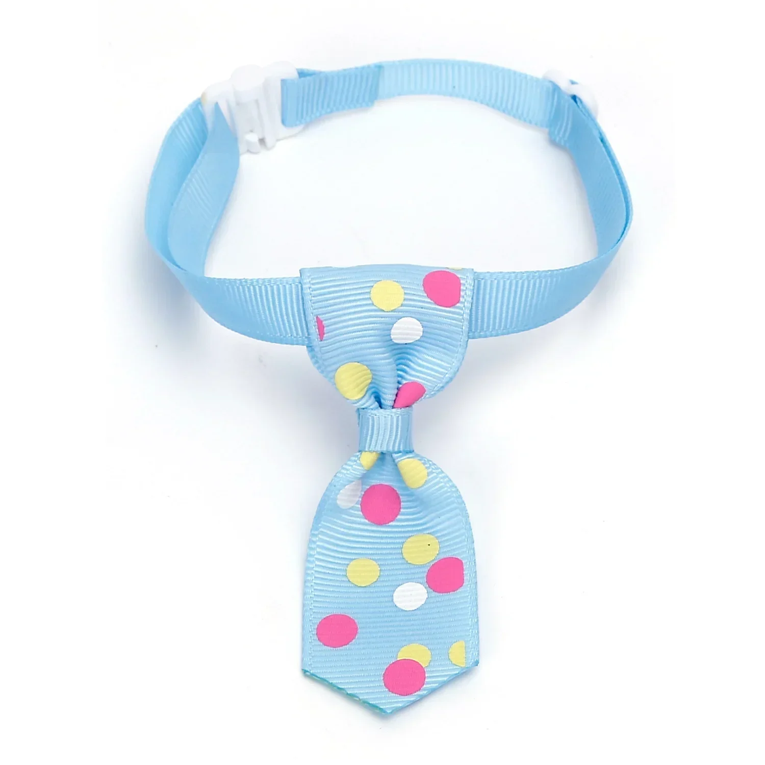 Γραβάτα Polka Dot Για Σκύλους Και Γάτες Γαλάζιο-Ρόζ