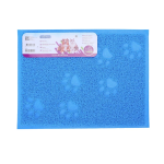 Χαλάκι για Κατοικίδιο με σχέδιο Πατούσες L60*W40cm Medium Μπλέ