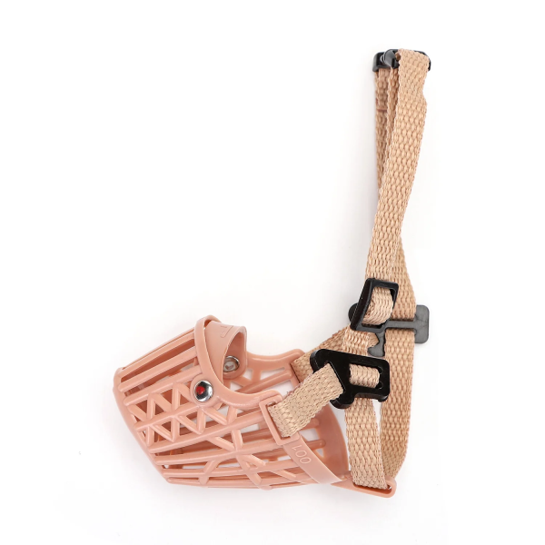 Φίμωτρο Πλεκτό για Σκύλους L7*W7*H6,5cm XS Μπέζ