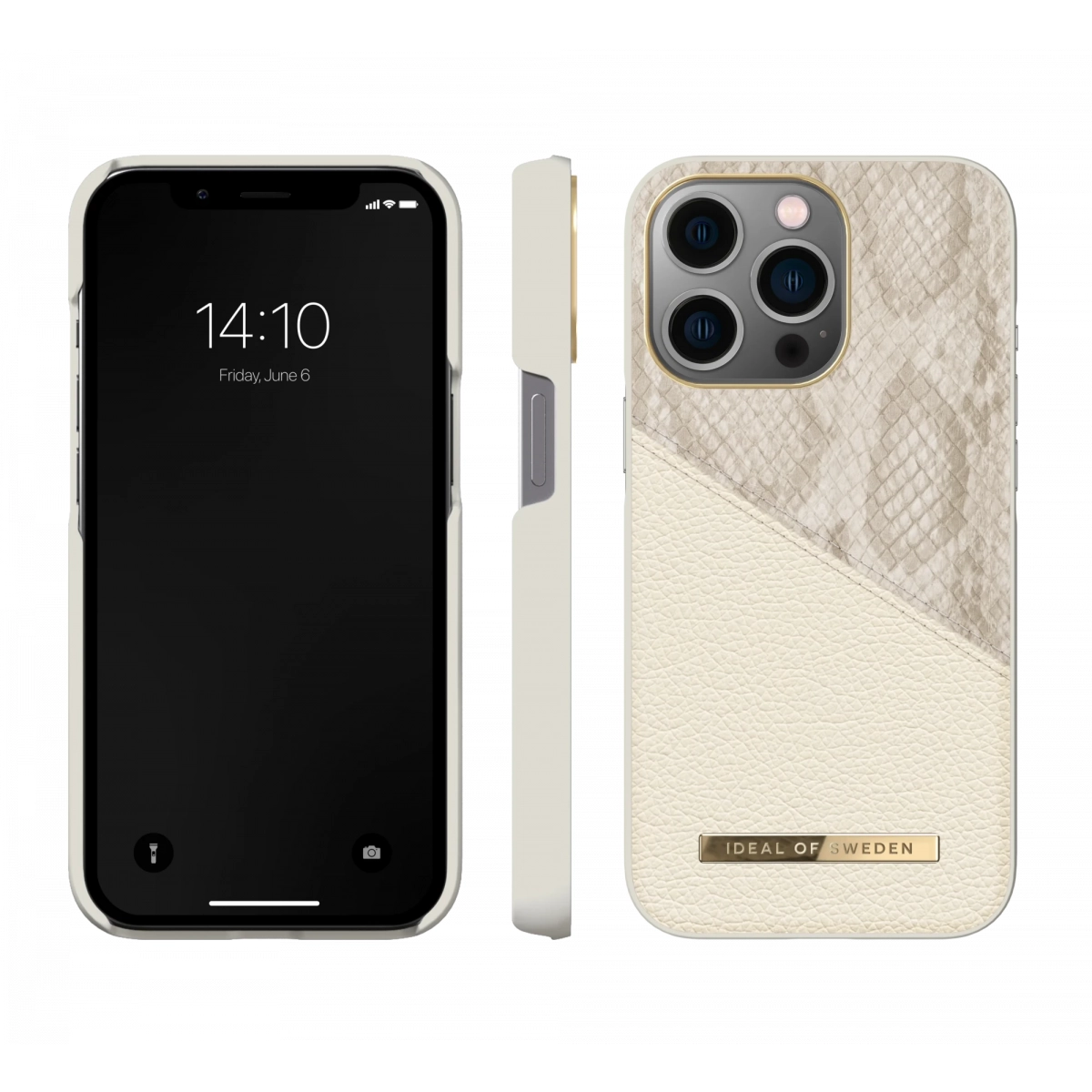 IDEAL OF SWEDEN Θήκη Atelier iPhone 13 Pro Pearl Python IDACSS20-I2161P-200 - Image 2