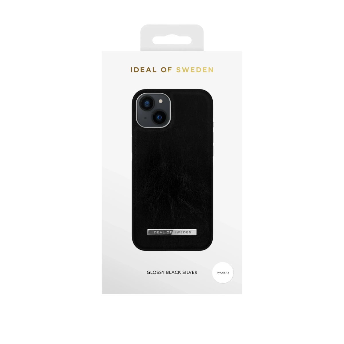 IDEAL OF SWEDEN Θήκη Atelier iPhone 13 Glossy Black Silver IDACSS21-I2161-311 - Image 3