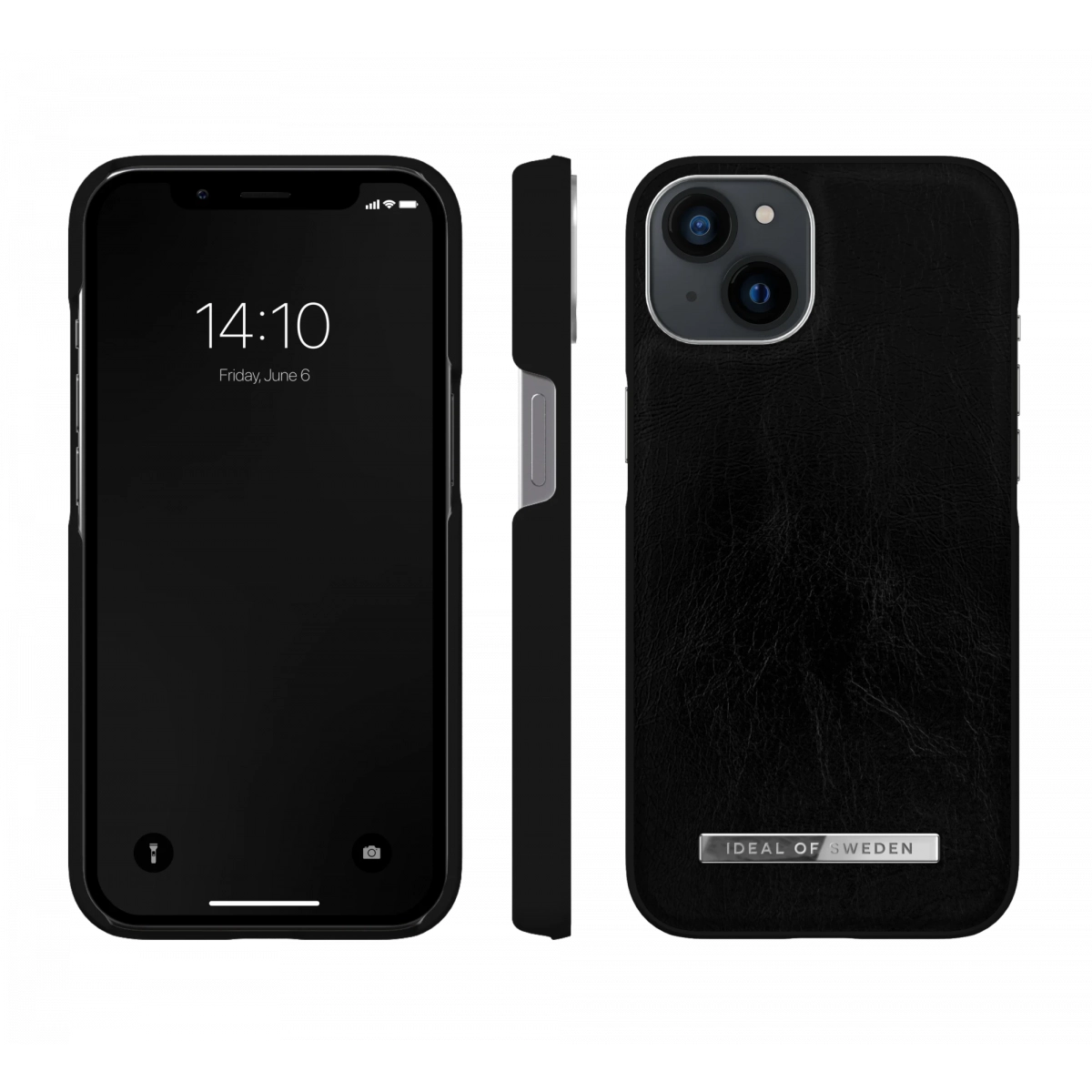 IDEAL OF SWEDEN Θήκη Atelier iPhone 13 Glossy Black Silver IDACSS21-I2161-311 - Image 2