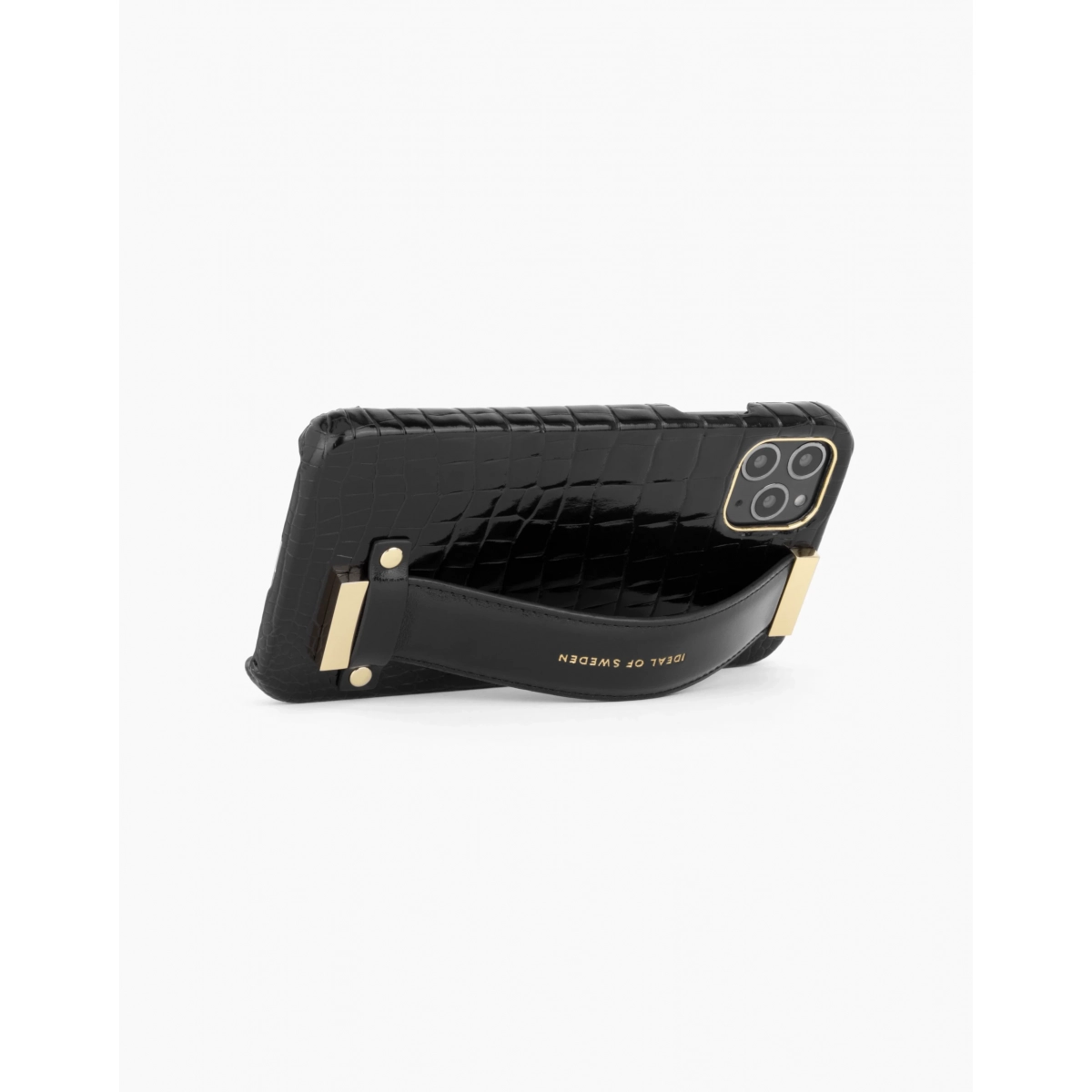 IDEAL OF SWEDEN Statement Case Strap Handle iPhone 11 Pro Max/XS Max Neo Noir Croco IDSCAW20-1965-223 - Image 4
