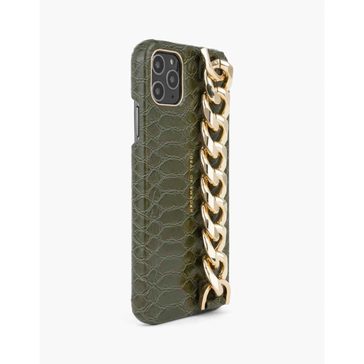 IDEAL OF SWEDEN Statement Case Chain Handle iPhone 11 Pro Max/XS Max Green Snake IDSCAW20-1965-226 - Image 4