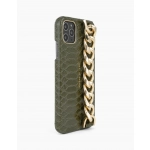 IDEAL OF SWEDEN Statement Case Chain Handle iPhone 11 Pro Max/XS Max Green Snake IDSCAW20-1965-226 - Image 4
