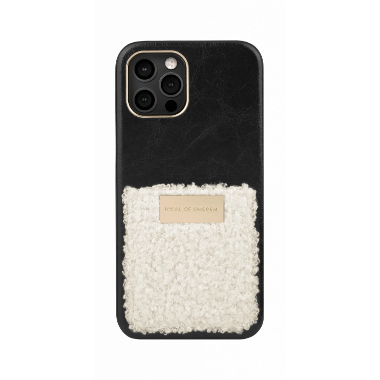 IDEAL OF SWEDEN Θήκη Statement iPhone 12 Pro Max Cream Faux Shearling IDSCAW21-I2067-366