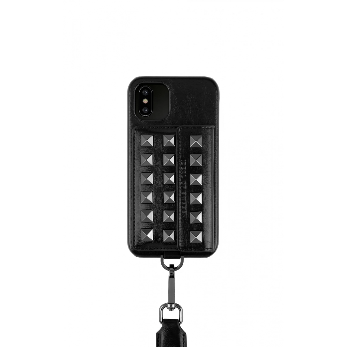 IDEAL OF SWEDEN θήκη λαιμού Statement iPhone 11 Pro/XS/X Dawn Black Studs IDSPNAW21-I1958-363 - Image 2