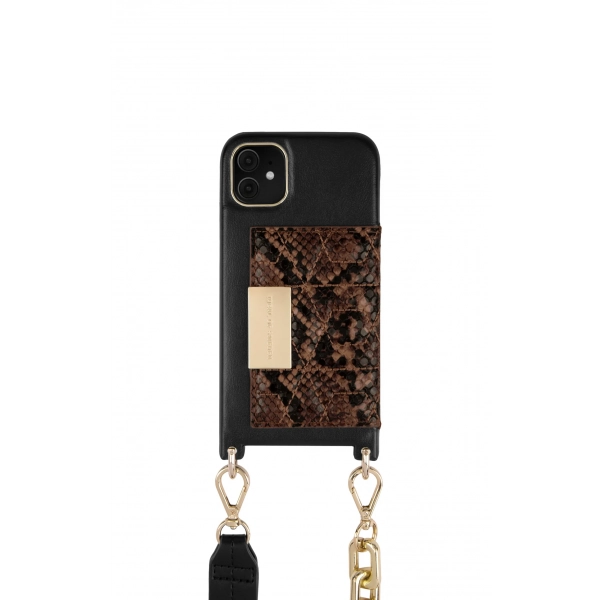 IDEAL OF SWEDEN θήκη λαιμού Statement iPhone 11/XR Sunset Snake IDSPNAW21-I1961-341