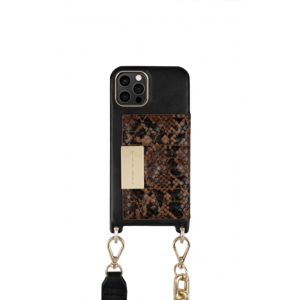 IDEAL OF SWEDEN θήκη λαιμού Statement iPhone 12/12 Pro Sunset Snake IDSPNAW21-I2061-341