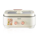 Ηλεκτρικός μάγειρας 6L 2000W RAF R.5420 - λευκό