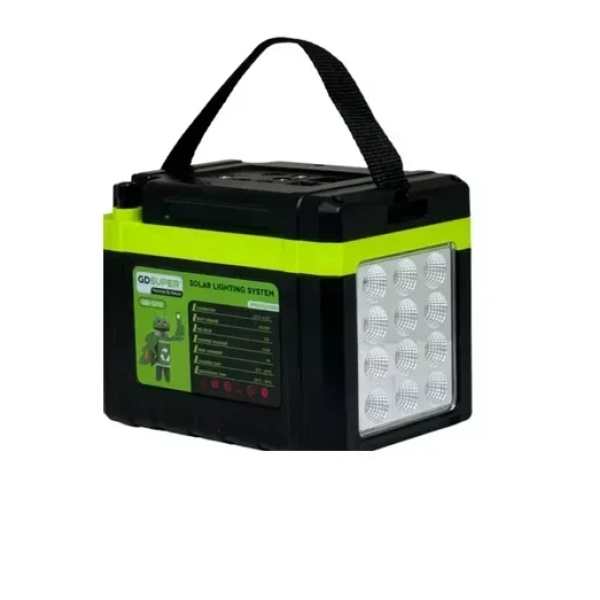 Ηλιακό σύστημα φωτισμού - Emergency Portable Light 12V 15Ah GDSUPER GD-1215