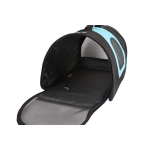 Τσάντα Μεταφοράς για Κατοικίδια L34*W21*H22cm Small Μαύρο/Γαλάζιο