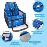 Τσάντα Αυτοκινήτου για Κατοικίδια L40*W35*H45cm Μπλέ