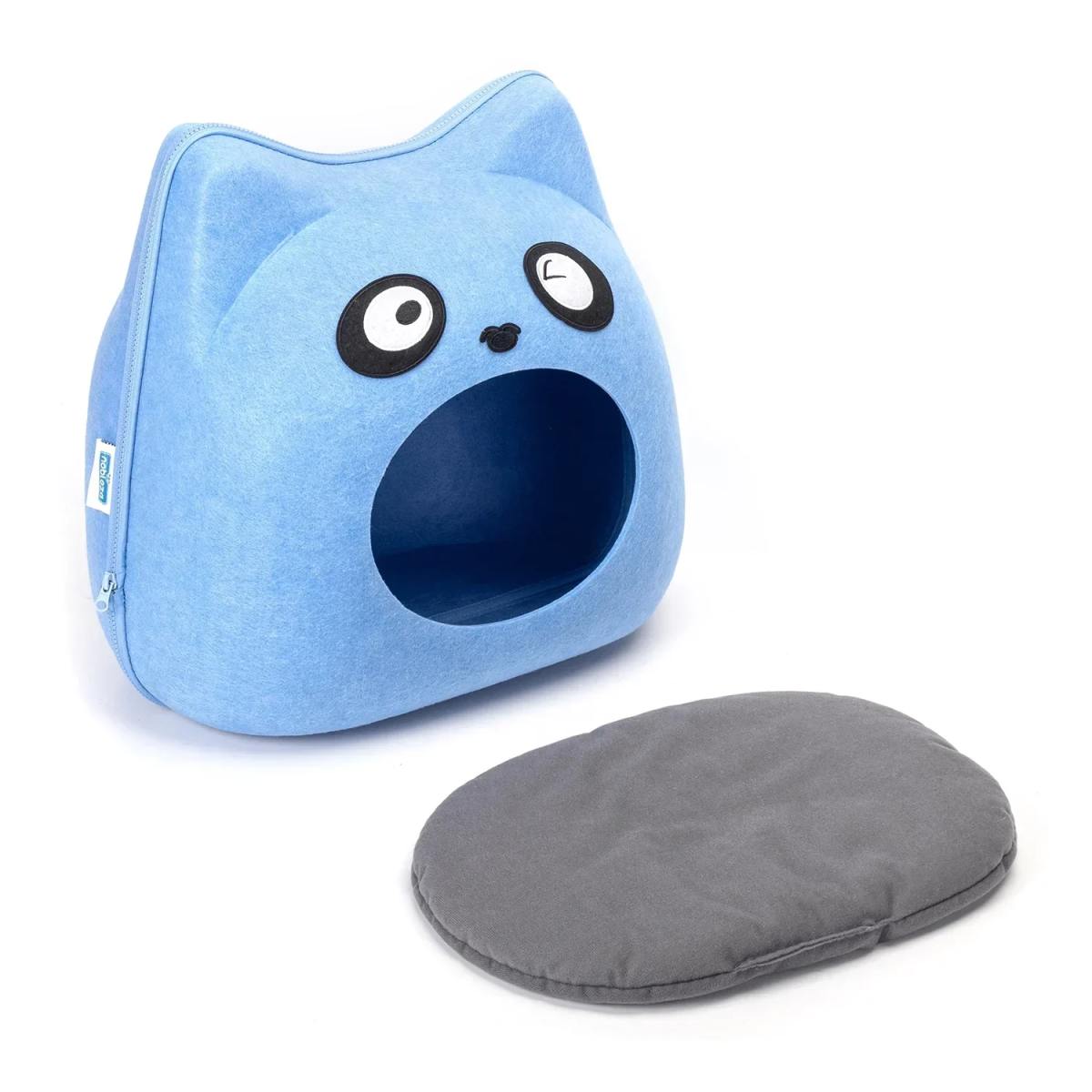 Φωλιά για Γάτες σε σχήμα Πάντα L45*W32*H41cm Μπλέ