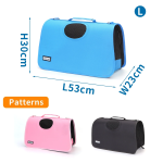 Τσάντα Μεταφοράς για Κατοικίδια L53*W23*H30cm Large Ρόζ