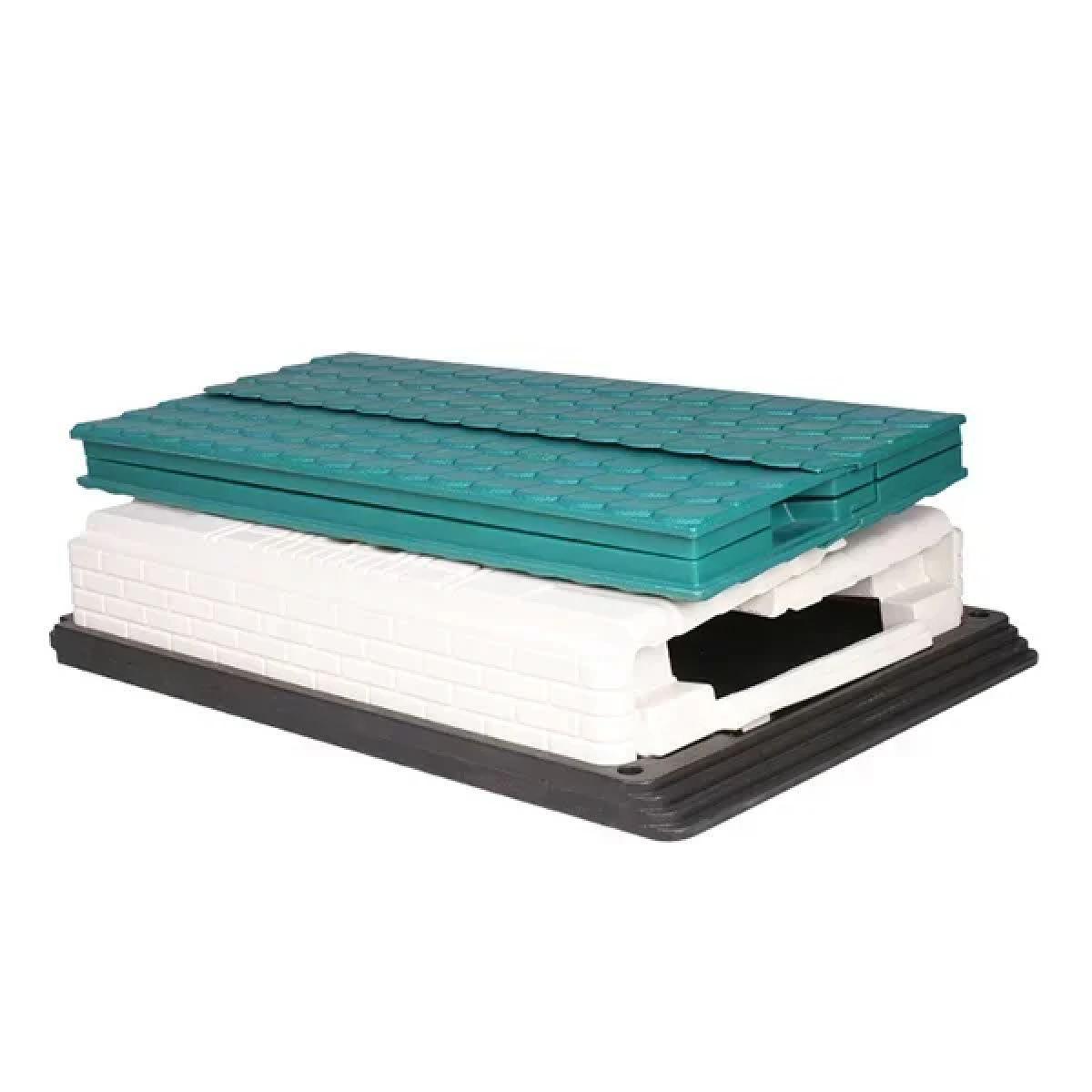 Σπιτάκι Cool Villa για Σκύλους L88*W69*H68cm Medium Πράσινο/Άσπρο