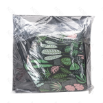 Σπιτάκι Υφασμάτινο για Σκύλους με Σχέδιο Paris L53*W50*H43cm Large Γκρί