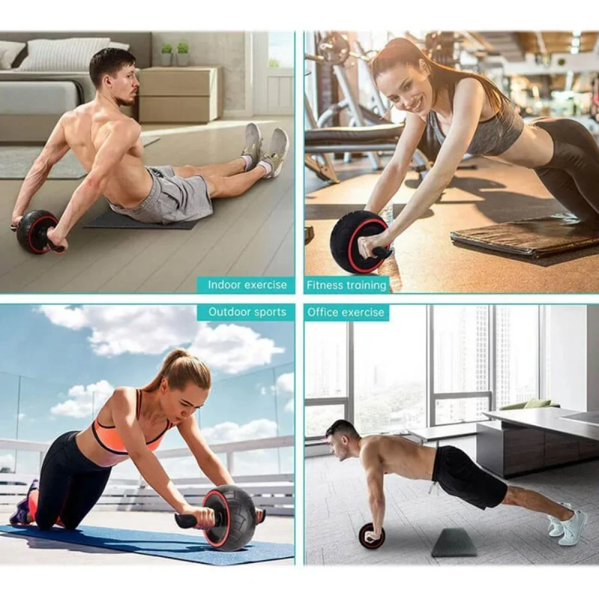 Iron Gym Ρόδα Κοιλιακών Speed Abs IRG013