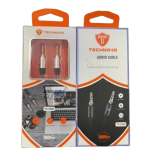 ​Καλώδιο Ήχου Technovo TN-M008 Γκρι