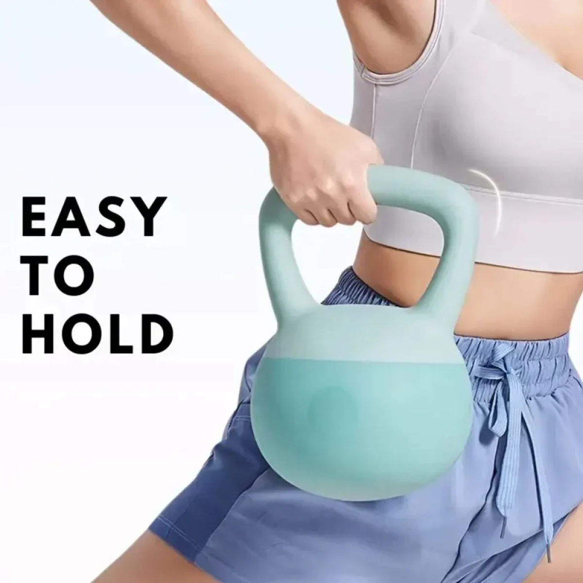 Kettlebell με Επένδυση Βινυλίου 5kg Ροζ