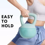 Kettlebell με Επένδυση Βινυλίου 5kg Ροζ