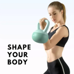 Kettlebell με Επένδυση Βινυλίου 5kg Ροζ