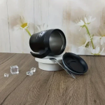 Κούπα Θερμός 330ml με Καπάκι & Κουταλάκι Λευκό