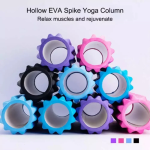 Κύλινδρος Ισορροπίας Μασάζ Yoga Roller 30cm Μαύρο