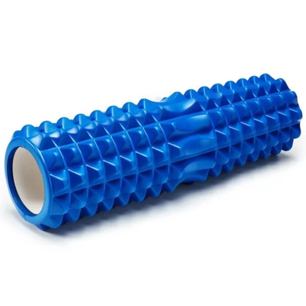 Κύλινδρος Ισορροπίας Μασάζ Yoga Roller 45cm Μπλε
