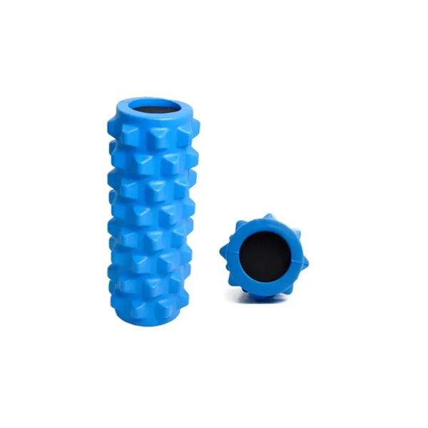 Κύλινδρος Μασάζ Ισορροπίας Yoga Roller 45cm Μπλε