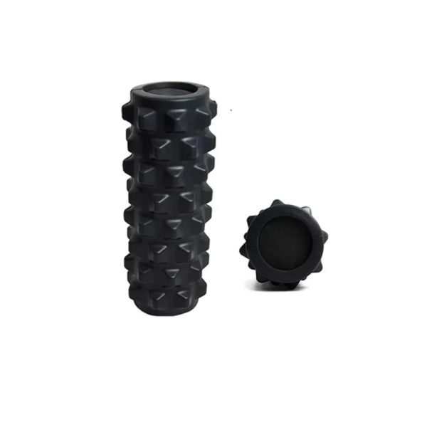 Κύλινδρος Μασάζ Ισορροπίας Yoga Roller 45cm Μαύρο