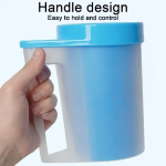 Κύπελο για Καθαρισμό Ποδιών μεσαίου μεγέθους Κατοικίδιων με Λαβή 18054-03 Μπλε