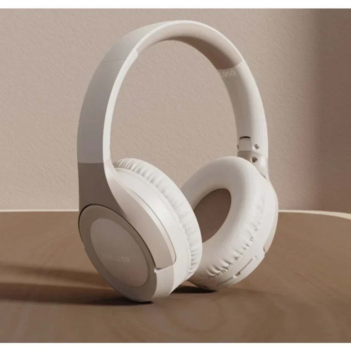 L950 Ασύρματα Bluetooth Ακουστικά Over Ear Μπεζ