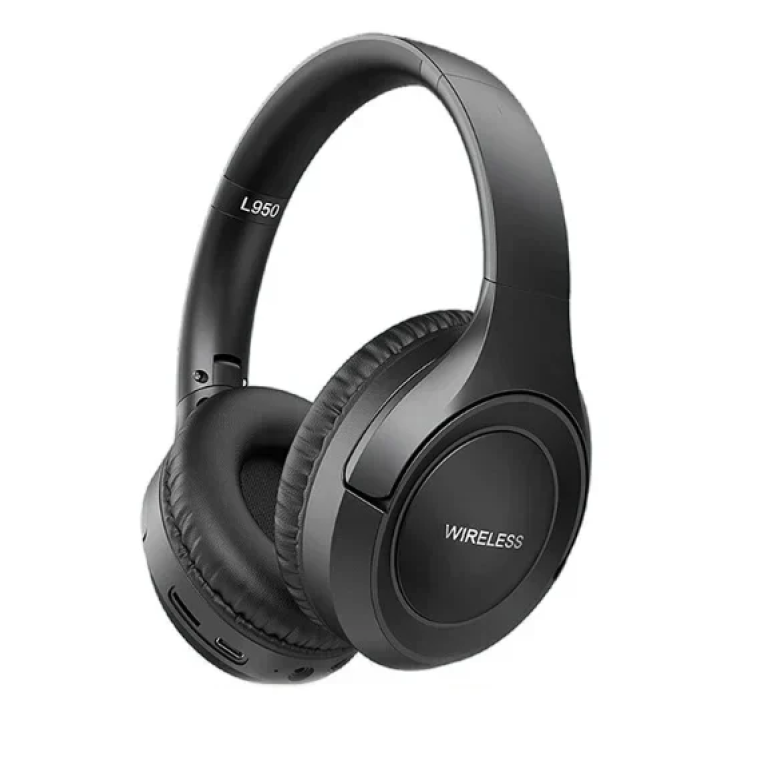 L950 Ασύρματα Bluetooth Ακουστικά Over Ear Μαύρα