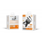 LDNIO C107 Φορτιστής Αυτοκινήτου 30W με iP & Type-C Τηλεσκοπικό Καλώδιο PD QC3.0 Fast Charging