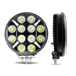 Led Προβολέας 9″ 9-32V 120W Πορτοκαλί / Λευκό IP67
