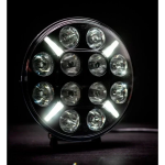 Led Προβολέας 9″ 9-32V 120W Πορτοκαλί / Λευκό IP67
