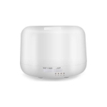 Led Συσκευή Αρωματοθεραπείας Υπερήχων Humidifier Λευκή 300ml