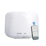 Led Συσκευή Αρωματοθεραπείας Υπερήχων Humidifier Λευκή 300ml - Image 8