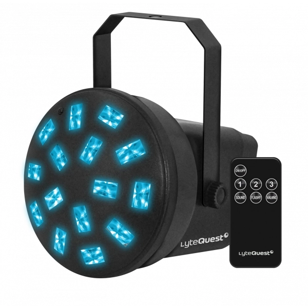 LyteQuest Φωτορυθμικό Mushroom LED RGB 6x1W 3666630000451