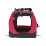 Τσάντα Μεταφοράς για Κατοικίδια L71.1*W 50.8*H50.8cm Μαύρο/Κόκκινο