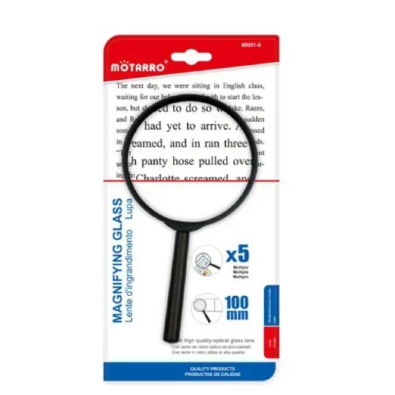 Μεγεθυντικός Φακός x5 100mm Motarro MI001-5