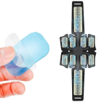 Massforce Ανταλλακτικά Gel Pads για τη Ζώνη Παθητικής Γυμναστικής MASSFIT™ 2x Large 12x Small Pads MF-GELPACK - Image 2