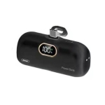Mini Capsule Powerbank USB-C με ενσωματωμένη υποδοχή 6500mAh Andowl Q-CD694 Μαύρο
