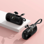 Mini Capsule Powerbank USB-C με ενσωματωμένη υποδοχή 6500mAh Andowl Q-CD694