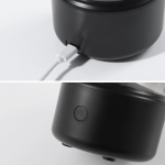 Mini Υγραντήρας και Διαχυτής Αρώματος 130ml με Led Φωτισμό & Usb Andowl Q-JS112 Μαύρο