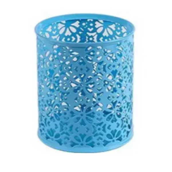 Στρογγυλή Μολυβοθήκη 98x80 mm Sunflower Motarro MI004-1 Γαλάζια