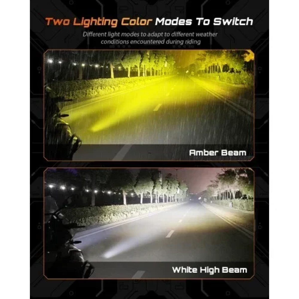 NovSight Προβολέας Ομίχλης LED 15W A500-WL11-1