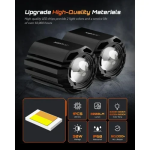 NovSight Προβολέας Ομίχλης LED 15W A500-WL11-1