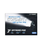 Off-Road προβολάκια Osram SAE FOG LED 3″ αλουμινίου λευκό 20W 6500K IP68 9-36V 2τμχ Novsight A500-WL1-3FG μαύρο - Image 8